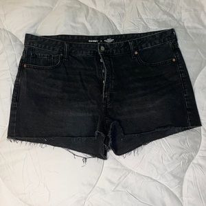 High-Rise Jean Shorts